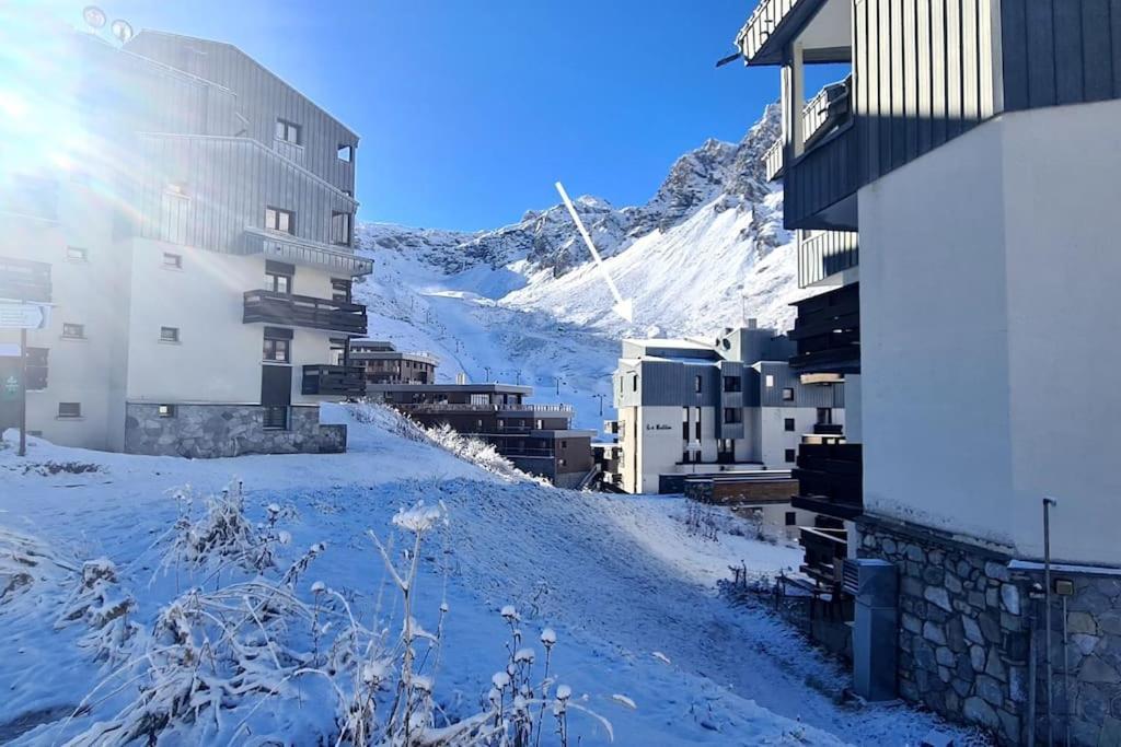 Mountain Break Coeur Du Val Claret Pieds Des Pistes- Tignes - Lit Queen Size Kültér fotó