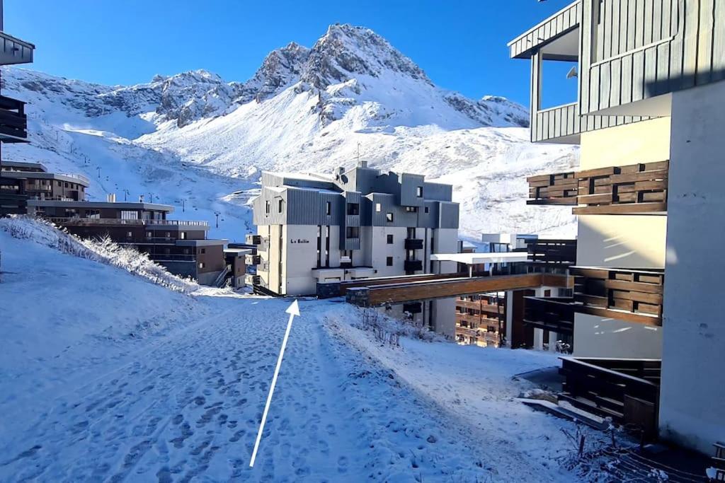 Mountain Break Coeur Du Val Claret Pieds Des Pistes- Tignes - Lit Queen Size Kültér fotó